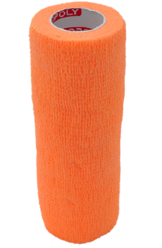 Afbeeldingen van Zelfklevend elastisch verband 15 cm - Oranje