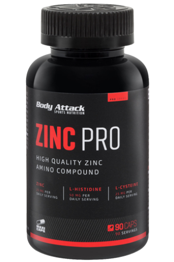 Afbeeldingen van Zinc Pro (90 Capsules) Body Attack