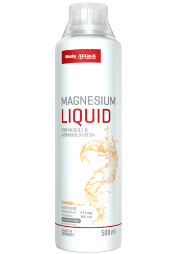 Afbeeldingen van Vloeibaar Magnesium + Vitamine C 500 ml Body Attack