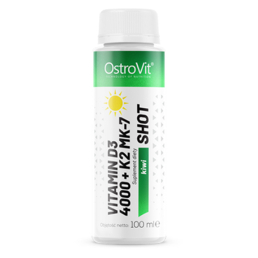 Afbeeldingen van OSTROVIT SHOT VITAMINE D3 4000 + K2 MK-7 100ML