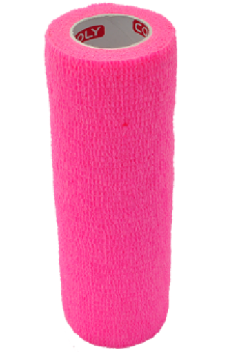 Afbeeldingen van Zelfklevend elastisch verband 15 cm - Roze