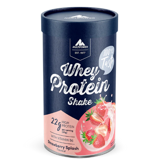 Afbeeldingen van Whey Protein Shake 420g - Aardbeien Multipower