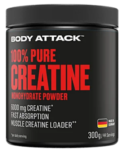 Afbeeldingen van Creatine 100% Poeder - 300g Body Attack