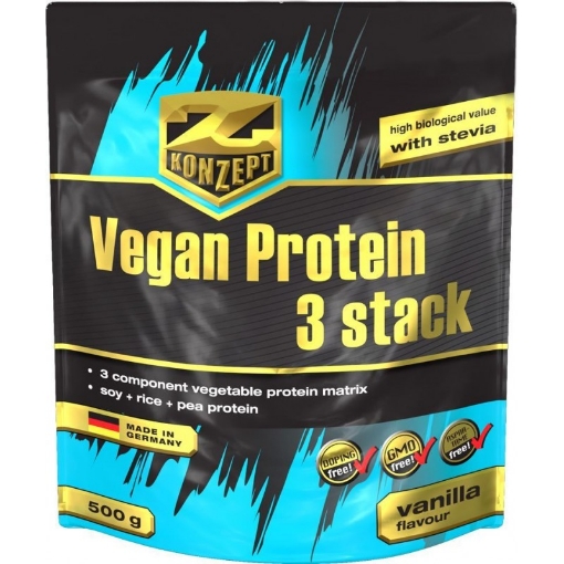 Afbeeldingen van VEGAN PROTEÏNE 3 STACK - 500G