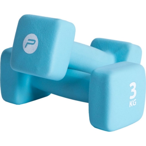 Afbeeldingen van SET DUMBBELL NEOPREEN 2x3KG P2I