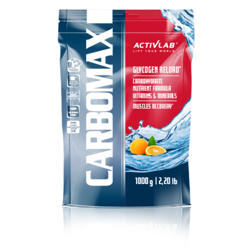 Afbeeldingen van CarboMax Energy 1000g - Sinaasappel - ActivLab