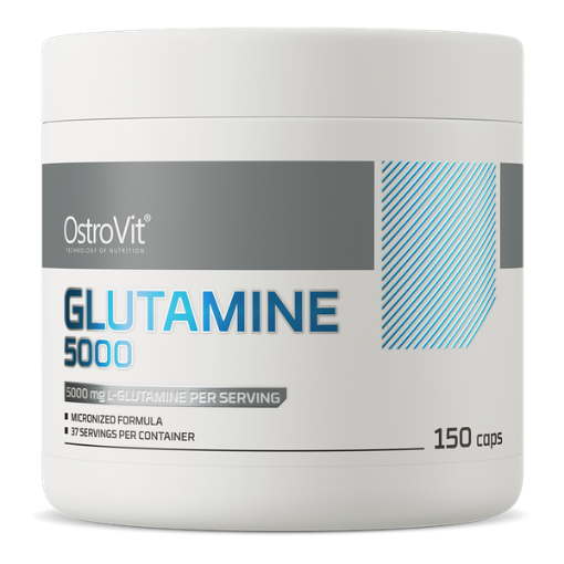 Afbeeldingen van OstroVit Glutamine 5000mg - 150 capsules