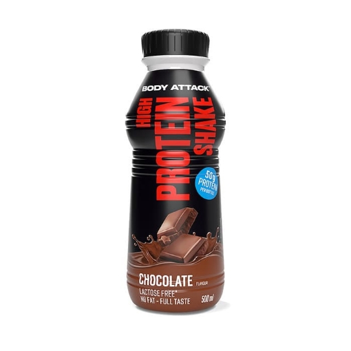 Afbeeldingen van High Protein Shake - Chocolade 500 ml
