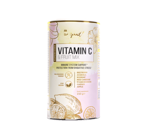 Afbeeldingen van VITAMINE C & FRUITMIX 210G - FA