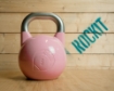 Afbeeldingen van Roze kettlebell 8 kg - ROCKIT