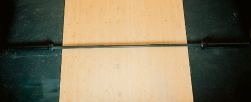 Afbeeldingen van ZWARTE OLYMPISCHE STANG 220CM