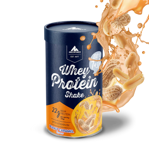 Afbeeldingen van Whey Proteïne Shake 420g - Pinda Karamel MultiPower