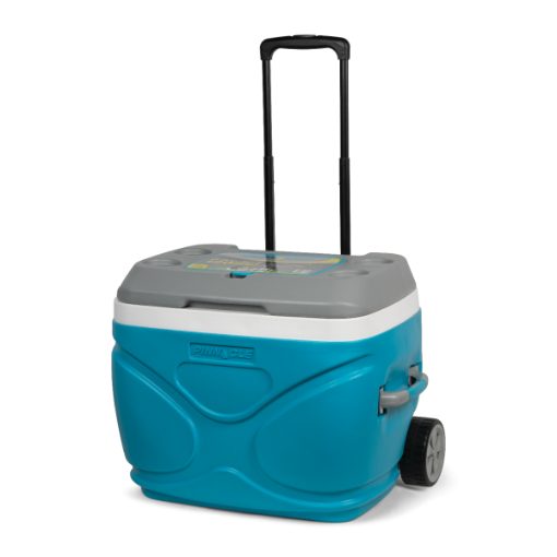 Afbeeldingen van PINNACLE PRUDENCE ROLLER KOELBOX 66 LITER BLAUW