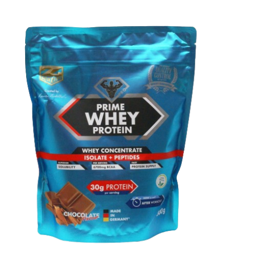 Afbeeldingen van Prime Whey Protein 500 g - Chocolade Z-Konzept