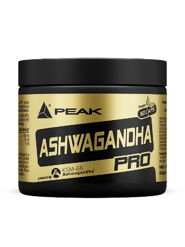 Afbeeldingen van ASHWAGANDHA PRO - 60 CAPSULES PEAK