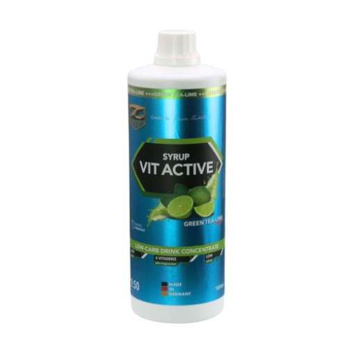 Afbeeldingen van VITACTIVE SIROOP + L-CARNITINE - 1000ML GROENE THEE