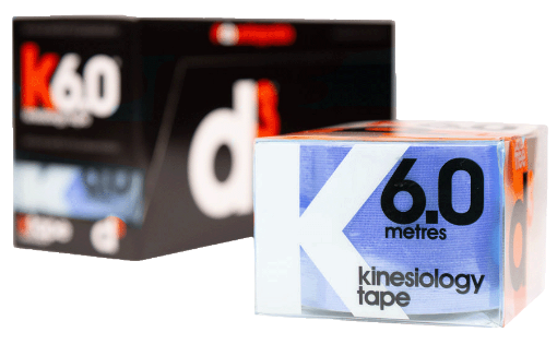 Afbeeldingen van K6.0 Kinesiologische Tape Amethist 5cm x 6m - d3Tape