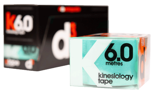 Afbeeldingen van K6.0 Kinesiologische Tape Munt 5cm x 6m - d3Tape