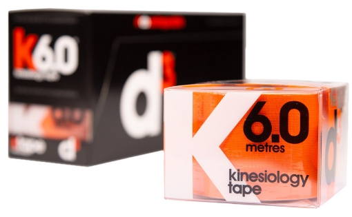 Afbeeldingen van K6.0 Kinesiologische Tape Oranje 5cm x 6m - d3Tape