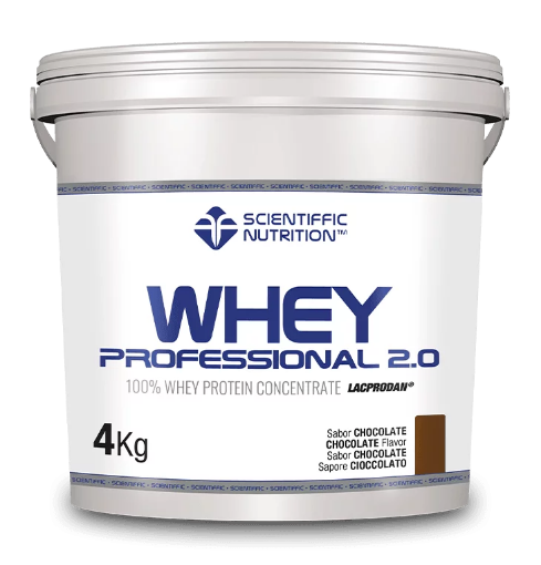 Afbeeldingen van Wei-eiwit Professional 2.0 - 4Kg Chocolade - Scientiffic Nutrition